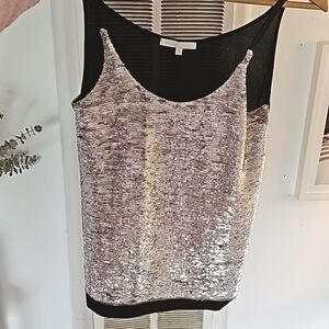 Maje sequin tank top / camisole